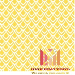High Heat Duracoat Vinyl Stencil 10" x 12" - Sea Scales 5 styling